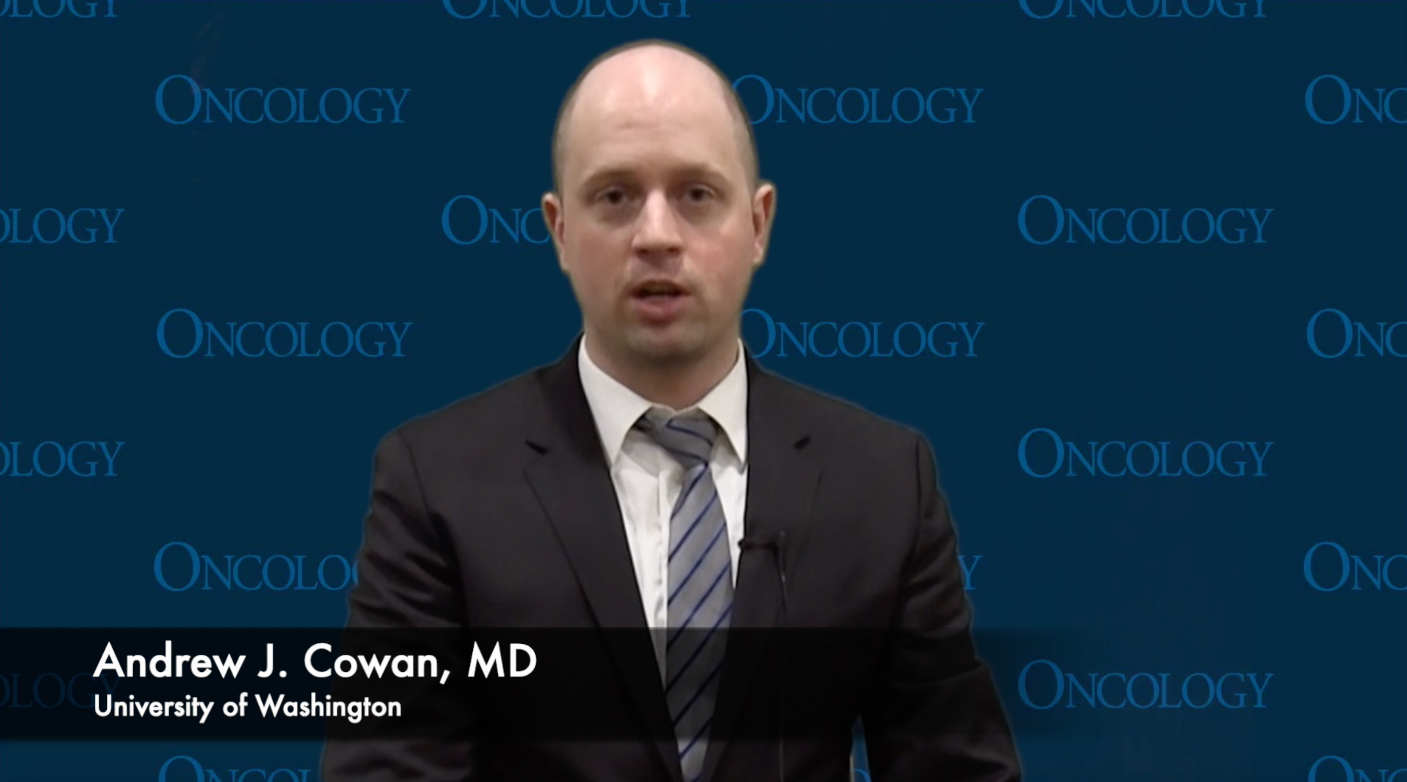 Andrew J. Cowan, MD, Discusses the Phase I Clinical Trial of GSI and BCMA CAR T-Cells